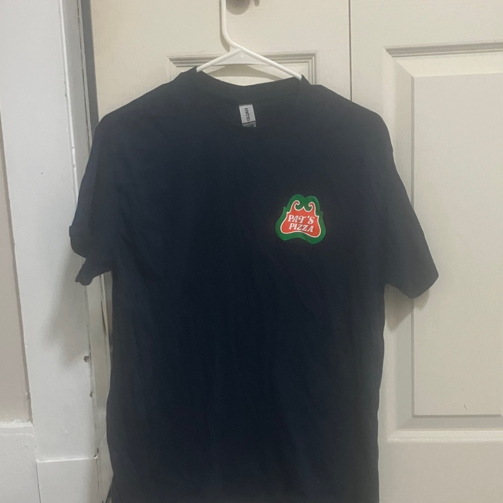 Gildan Black Tee with Pizza Logo